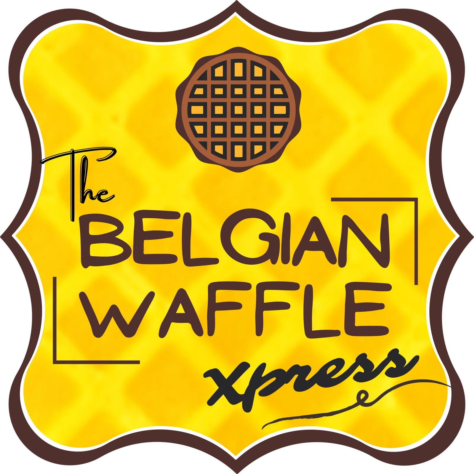 Belgian Xpress Waffle Logo
